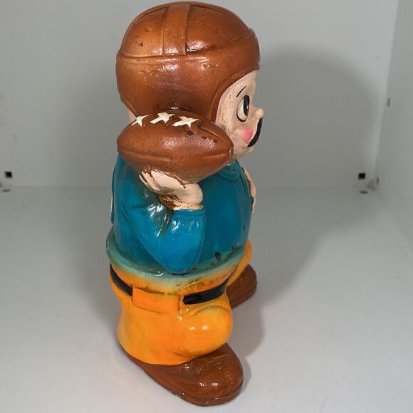 Vintage Inarco Japan Ceramic Football Player Coin Bank - Picture 4 of 10